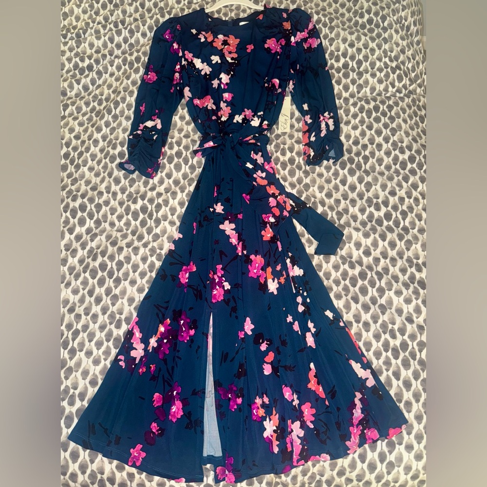 Eliza J - Floral Midi Dress - NWT